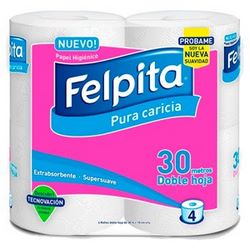 Felpita doble hoja 4 x 30